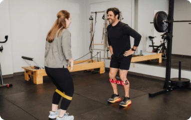Male client receiving pelvic floor physical therapy at UpLift San Antonio