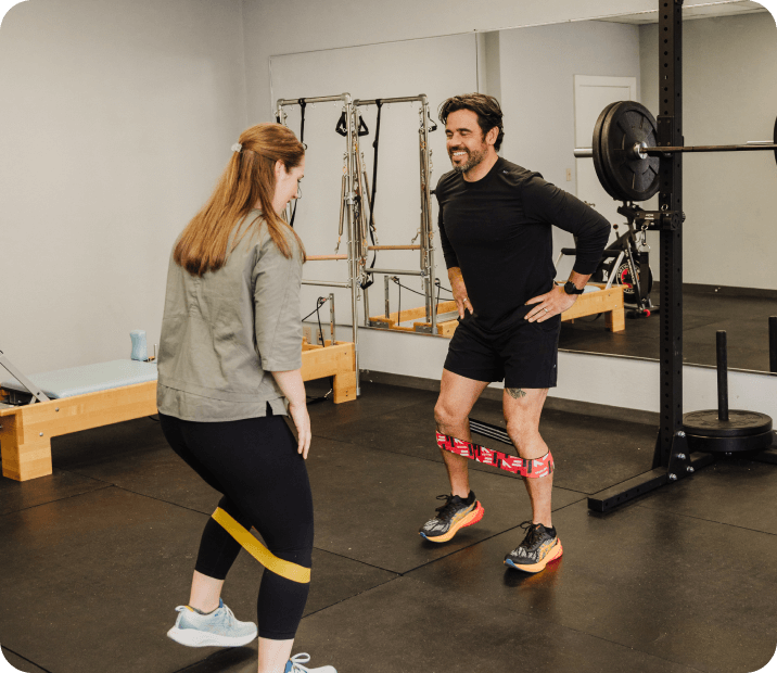 Men’s pelvic floor therapy session in San Antonio for pain and performance