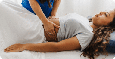Post-op tummy tuck recovery with lymphatic physical therapy